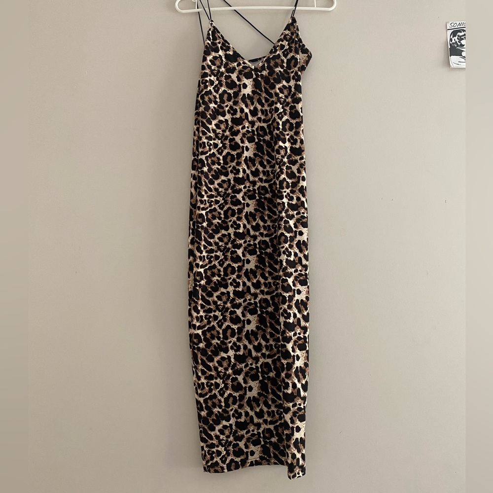Cheetah Print Bodycon Dress